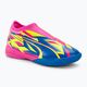 PUMA Ultra Match LL Energy IT+Mid Jr παιδικά ποδοσφαιρικά παπούτσια φωτεινό ροζ/υψηλό μπλε/κίτρινο συναγερμός