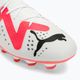 PUMA Future Match FG/AG ανδρικά ποδοσφαιρικά παπούτσια puma λευκό/puma μαύρο/fire orchid 7