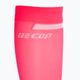 CEP Tall 4.0 ανδρικές κάλτσες συμπίεσης για τρέξιμο ροζ/μαύρες 3
