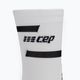 CEP Γυναικείες κάλτσες συμπίεσης για τρέξιμο 4.0 Mid Cut λευκές 3