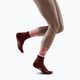 CEP Γυναικείες κάλτσες τρεξίματος συμπίεσης 4.0 Mid Cut rose/dark red 5