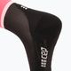 CEP Γυναικείες κάλτσες συμπίεσης για τρέξιμο 4.0 Mid Cut ροζ/μαύρο 4