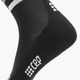 CEP Γυναικείες κάλτσες συμπίεσης για τρέξιμο 4.0 Mid Cut μαύρες 4
