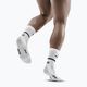 CEP Ανδρικές κάλτσες συμπίεσης για τρέξιμο 4.0 Mid Cut White 2