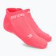 CEP Γυναικείες κάλτσες συμπίεσης για τρέξιμο 4.0 No Show ροζ