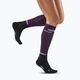 CEP Tall 4.0 γυναικείες κάλτσες συμπίεσης για τρέξιμο βιολετί/μαύρες 5