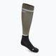 CEP Tall 4.0 λαδί/μαύρες ανδρικές κάλτσες συμπίεσης για τρέξιμο 2