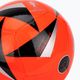 adidas Fussballiebe Club Euro 2024 ηλιακό κόκκινο/μαύρο/ασημί μεταλλικό ποδόσφαιρο μέγεθος 4 3