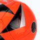 adidas Fussballiebe Trainig Euro 2024 ηλιακό κόκκινο/μαύρο/ασημί μεταλλικό ποδόσφαιρο μέγεθος 5 3