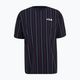 FILA ανδρικό Lobito Pinstriped t-shirt με ριγέ μαύρη ίριδα/δύο χρώματα 5