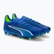 PUMA Ultra Ultimate FG/AG ανδρικά ποδοσφαιρικά παπούτσια ultra blue/puma white/pro green 4