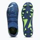 PUMA Future Pro FG/AG Jr παιδικές μπότες ποδοσφαίρου περσικό μπλε/puma λευκό/pro πράσινο 11