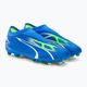 PUMA Ultra Match Ll FG/AG Jr παιδικά ποδοσφαιρικά παπούτσια ultra blue/puma white/pro green 4