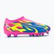 PUMA Ultra Match Ll Energy FG/AG Jr παιδικές μπότες ποδοσφαίρου φωτεινό ροζ/υψηλό μπλε/κίτρινο συναγερμός 2