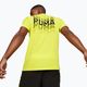Ανδρικό μπλουζάκι προπόνησης PUMA Graphic Tee Puma Fit κίτρινο burst 5