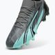 PUMA Ultra Match Rush FG/AG έντονο γκρι/λευκό/puma/electro aqua ποδοσφαιρικά παπούτσια 12