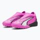 PUMA Ultra Match LL TT + Mid Jr ποδοσφαιρικά παπούτσια ποδοσφαίρου για παιδιά ροζ/λευκό/puma/puma μαύρο 10