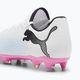 PUMA Future 7 Play MxSG μπότες ποδοσφαίρου puma λευκό/puma μαύρο/poison pink 13