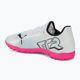 PUMA Future 7 Play TT μπότες ποδοσφαίρου puma λευκό/puma μαύρο/poison pink 3