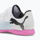 PUMA Future 7 Play IT V παιδικά ποδοσφαιρικά παπούτσια puma white/puma black/poison pink 9