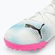 Παιδικά ποδοσφαιρικά παπούτσια PUMA 7 Match TT + Mid puma λευκό/puma μαύρο/poison pink 7