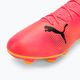 PUMA Future 7 Play FG/AG sunset glow/puma black/sun stream μπότες ποδοσφαίρου 7