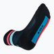 CEP Miami Vibes 80's ανδρικές κάλτσες συμπίεσης για τρέξιμο μαύρες/μπλε/ροζ 6