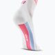 CEP Miami Vibes 80's λευκό/ροζ ουρανό ανδρικές κάλτσες συμπίεσης για τρέξιμο 6