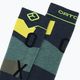 Ανδρικές κάλτσες σκι ORTOVOX Freeride Long Socks Cozy μαύρο ατσάλι 5
