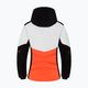 Γυναικείο μπουφάν σκι Descente Evelyn 30 πορτοκαλί και λευκό DWWUGK23 15