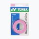Περιτυλίγματα ρακέτας μπάντμιντον YONEX AC 102 EX 3 τεμάχια γαλλικό ροζ