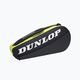 Τσάντα τένις Dunlop D Tac Sx-Club 3Rkt μαύρη και κίτρινη 10325363 7