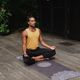 Yoga Design Lab Combo Στρώμα γιόγκα 3,5 mm μαύρο Mandala Μαύρο 6