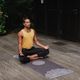 Yoga Design Lab Combo Στρώμα ταξιδιού γιόγκα 1,5 mm μαύρο Mandala Μαύρο 6