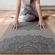 Yoga Design Lab Flow Pure 6 mm πράσινο Mandala Charcoal γιόγκα στρώμα γιόγκα 6