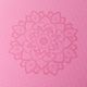 Yoga Design Lab Flow Pure 6 mm ροζ Mandala Rose στρώμα γιόγκα 4
