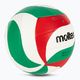 Molten volleyball V5M2000-5 λευκό/πράσινο/κόκκινο μέγεθος 5 2