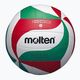 Molten volleyball V5M1500-5 λευκό/πράσινο/κόκκινο μέγεθος 5 4