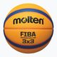 Μπάσκετ B33T5000 FIBA 3x3 κίτρινο/μπλε μέγεθος 3