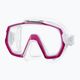 TUSA Freedom Elite ροζ και διαφανής μάσκα κατάδυσης M-1003 6
