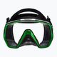 TUSA Freedom Hd Mask μάσκα κατάδυσης μαύρη-πράσινη M-1001 2