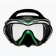 TUSA Paragon S Mask μάσκα κατάδυσης μαύρη-πράσινη M-1007 2