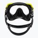 TUSA Paragon S Mask μάσκα κατάδυσης μαύρη και κίτρινη M-1007 5