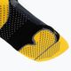 Karakal X4 Κάλτσες τένις αστραγάλου μαύρες/κίτρινες KC530 5