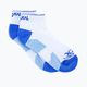 Γυναικείες κάλτσες τένις Karakal X2+ Trainer λευκές και μπλε KC536 5
