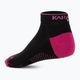 Γυναικείες κάλτσες τένις Karakal X2+ Trainer μαύρο/ροζ KC538 2