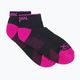 Γυναικείες κάλτσες τένις Karakal X2+ Trainer μαύρο/ροζ KC538 5