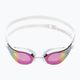 Speedo Fastskin Hyper Elite Mirror λευκό/οξειδωτικό γκρι/ροζ χρυσό γυαλιά κολύμβησης 68-12818F979 2