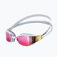 Speedo Fastskin Hyper Elite Mirror λευκό/οξειδωτικό γκρι/ροζ χρυσό γυαλιά κολύμβησης 68-12818F979 6
