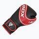 RDX JBG-4 κόκκινα/μαύρα παιδικά γάντια πυγμαχίας 3
